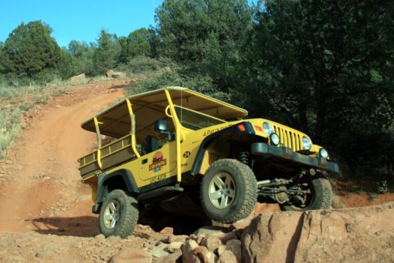 Sedona: PRIVATE Extreme Diamondback Gulch 4x4 Jeep Tour - Details That Matter