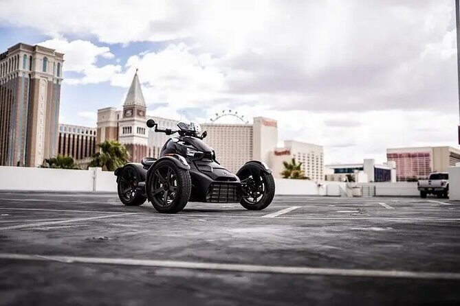 Self-Guided Las Vegas Trike tour on a CanAm Trike - What’s Included and How it Works