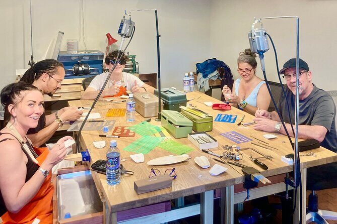 Silver Casting Experience with Cuttlebone - The Setting and Atmosphere