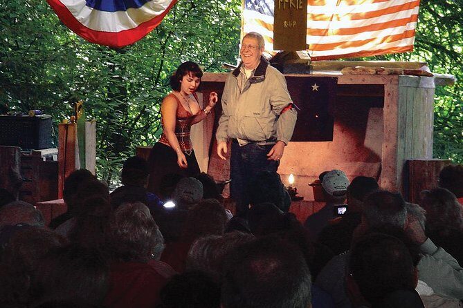 Skagway Shore Excursion: Liarsville Gold Rush Camp, Gold Panning and Salmon Bake Combo - Transportation and Group Size