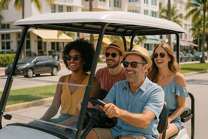 South Beach Private Golf Cart Tour - A Closer Look at the Itinerary