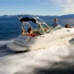 South Lake Tahoe: 23-foot Sea Ray Power Boat Rental - The Water Activities and Scenic Views