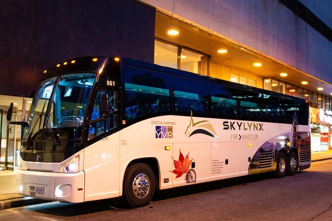 Squamish to-or-from Whistler by Bus (Single trip) - The Booking and Departure Process