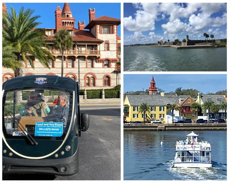 St. Augustine: Boat Cruise and Electric Golf Cart Tour - Setting the Scene: What to Expect on the Tour
