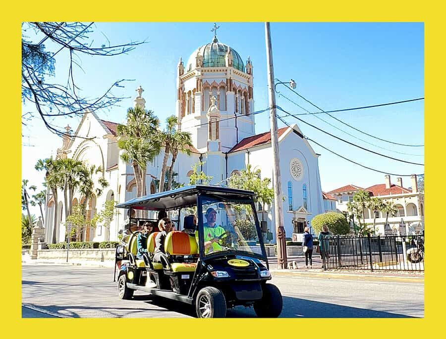 St.Augustine History Tour on Premium Golf Cart with PiCk Up - The Highlights and Their Value