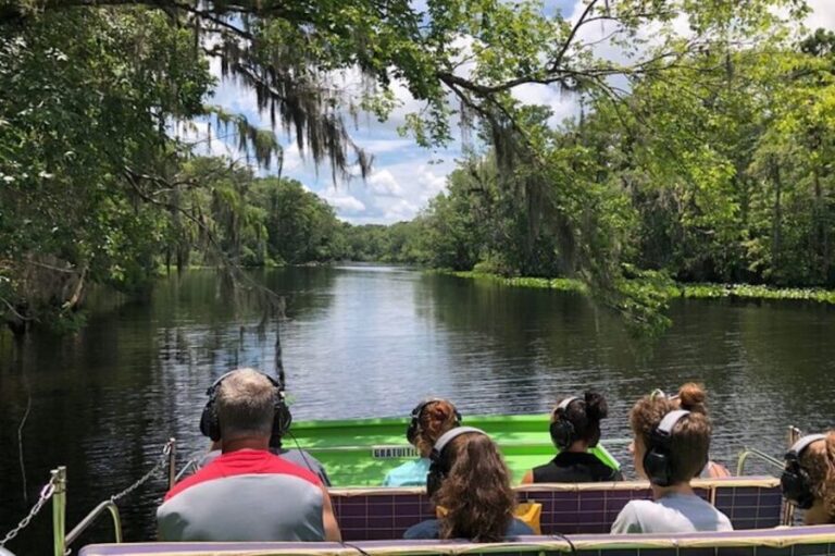 St. Augustine: St. Johns River Airboat Safari with a Guide - The Wildlife and Landscape You’ll Encounter
