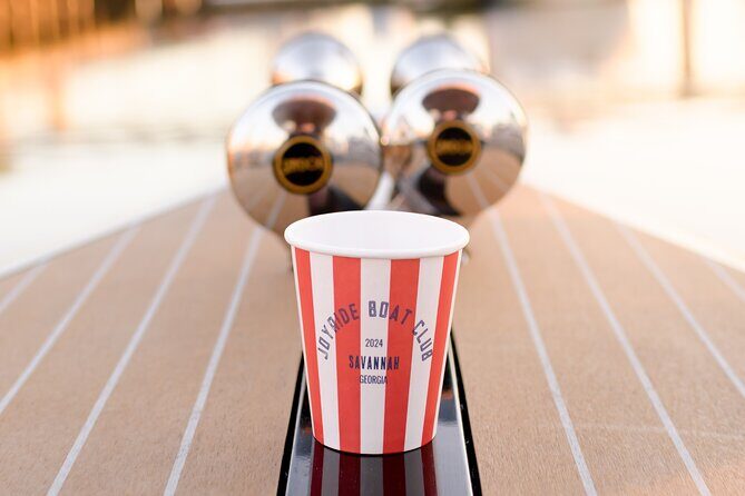 Sunset Private Captained Luxury Electric Boat Charter in Savannah - Additional Practical Details