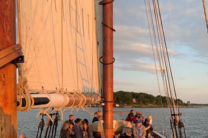 Sunset Windjammer Cruise Along the Coast of Portland Maine - The Experience and Atmosphere