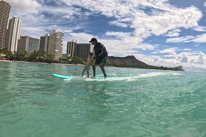 Surf lessons for beginners in Waikiki - The Water Experience: Catching Waves