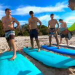 Surfing on the north of the bay - Location and Accessibility