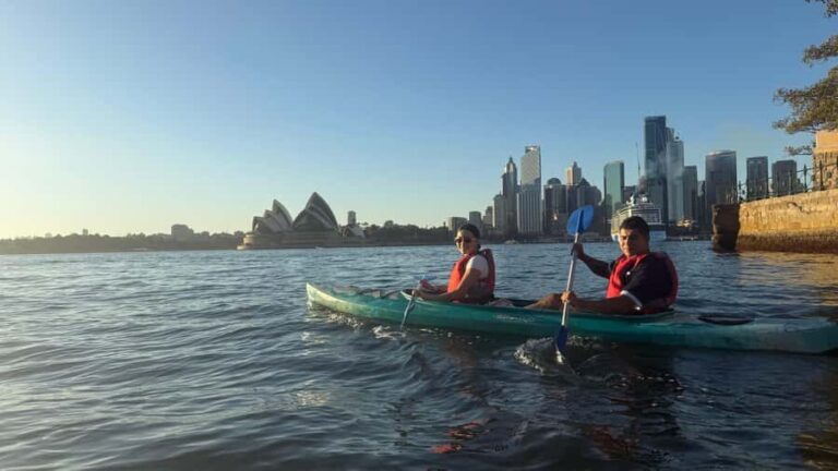 Sydney Sunrise Private Kayak  Opera House & Harbour Bridge - The Value of This Tour