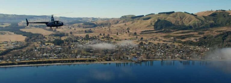 Taupo: Huka Falls Helicopter Ride - The Experience Itself