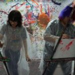 Temecula: Splatter Paint Room Experience - The Artistic Results and Personal Keepsake