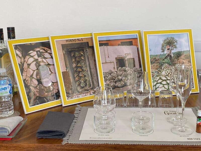 Tequila and Mezcal tasting in an educational tasting room - Practical Details and Considerations