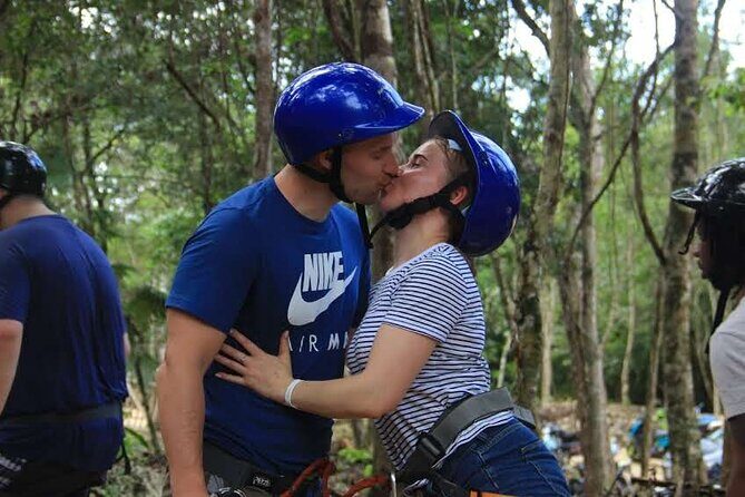 Thrills in Tulum's Jungle: Rappel, Ziplines, ATVs, Cenote & more - What Could Be Better?