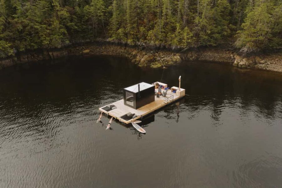 Tofino: Floating Sauna Experience with Coastal Boat Ride - The Scenic Boat Ride and Wildlife Viewing