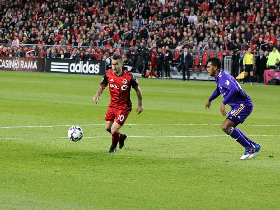 Toronto FC Major League Soccer Game at BMO Field - The Experience of a Match Day