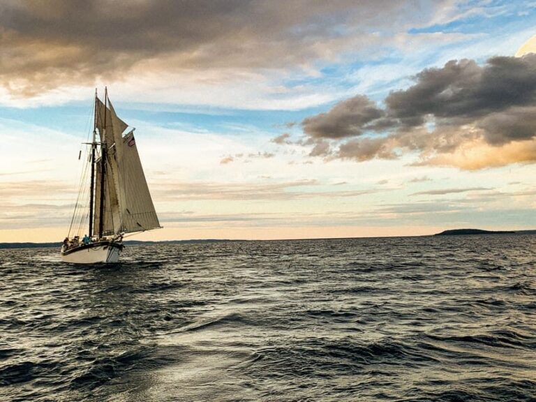 Traverse City: Fall Evening Sail on Tall Ship Manitou - The View and Atmosphere