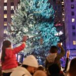 Tree Lighting Ceremony Indoor Viewing from 45 Rockefeller Center - The Experience in Detail