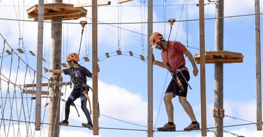 Tyroparc: La Cité des Bois Obstacle Course in Laurentians - What to Expect During Your Experience