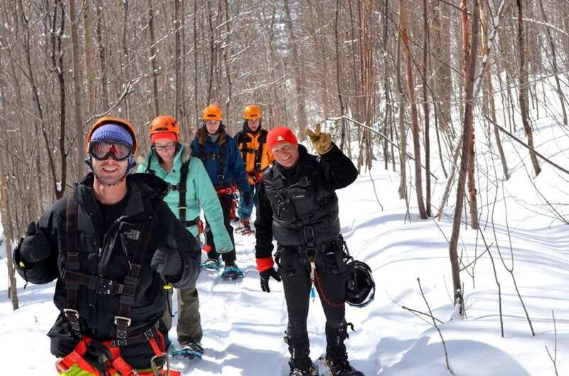 Tyroparc: Mega Ziplines and Hiking in the Laurentians - The Scenic Hike and Cozy Fire