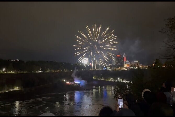 USA Side Rainbow Illumination and Fireworks Walking Tour - The Fireworks Finale