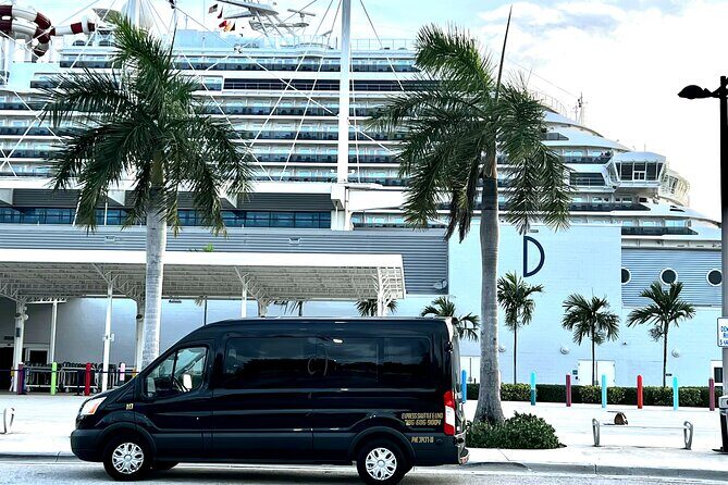 Van Up 14pax Ft Lauderdale / Hotel to Miami Port or Miami Hotel - Pricing and Value