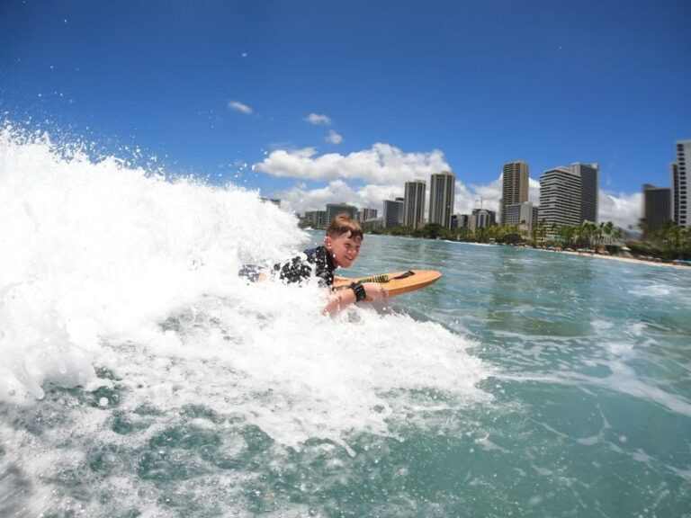 Waikiki: Family, Group & Private Bodyboard Lessons - The Value of the Experience
