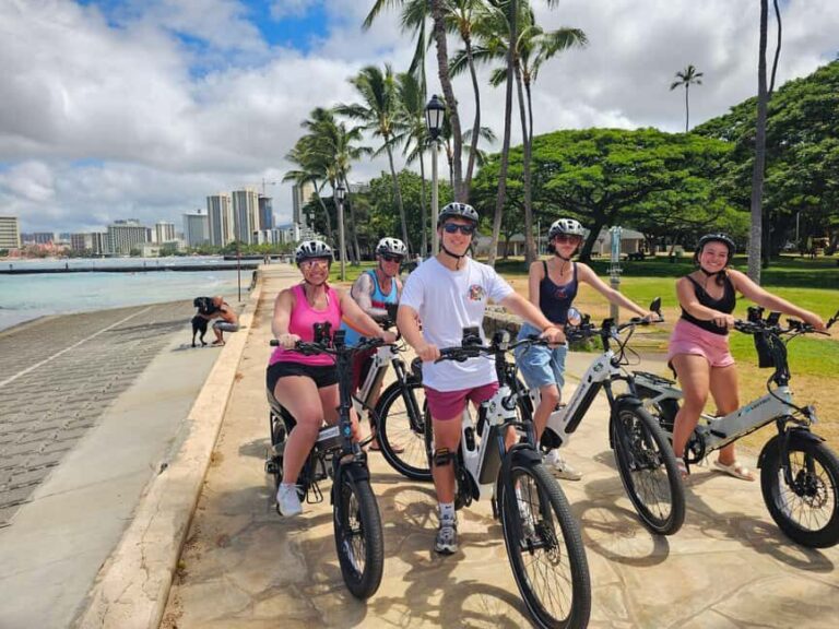 Waikiki: Guided E-Bike Tour with Local History & Ocean Views - The Practical Side: Whats Included and How It Fits