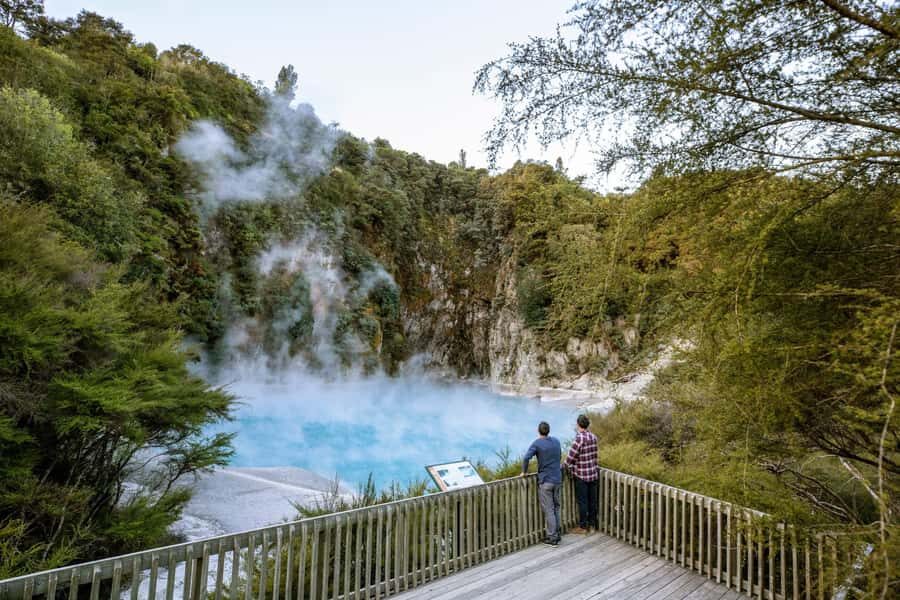 WAIMANGU VOLCANIC VALLEY Rotorua Group Tour Ex Auckland - Ecological and Cultural Significance
