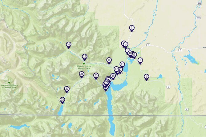 Waterton Lakes National Park Smartphone Audio Driving Tour - Pros and Cons Based on Real Experiences