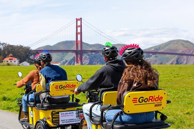 Wharf to Golden Gate Bridge - GoRide Electric Scooter Rentals - Authentic Feedback from Participants