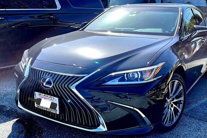 Winery and Vineyard Transportation in Private Black Sedan - The Cost and Its Value