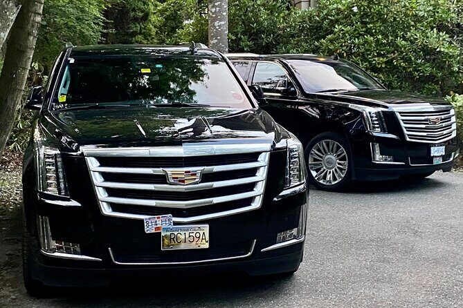 Yvr arrival private transfer to Vancouver hotels cruise ships - The Vehicle and Comfort