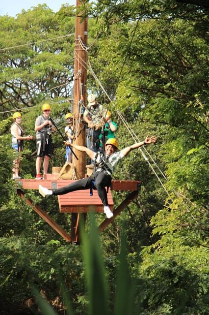 Zip & Dip: 3 Ziplines + Wet 'n' Wild Hawaii Waterpark - The Itinerary in Detail