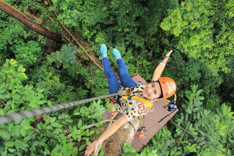 Zip-line outdoor adventure the ultimate experience - The thrill of the zip lines