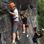 Ziplines and Via Ferrata - The View from the Top and Flying Through the Air