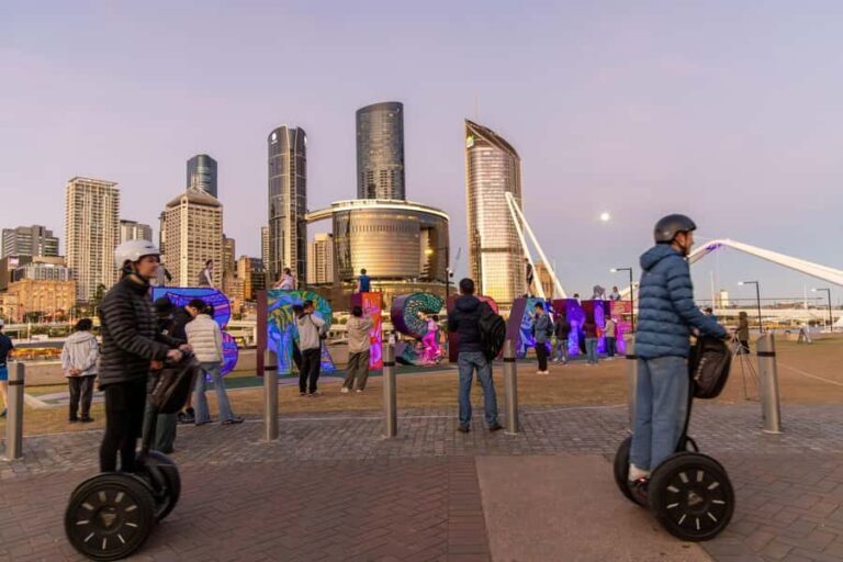 2 hour Brisbane Segway Afternoon & Sunset Thrill Tour - What You Can Expect on the Tour