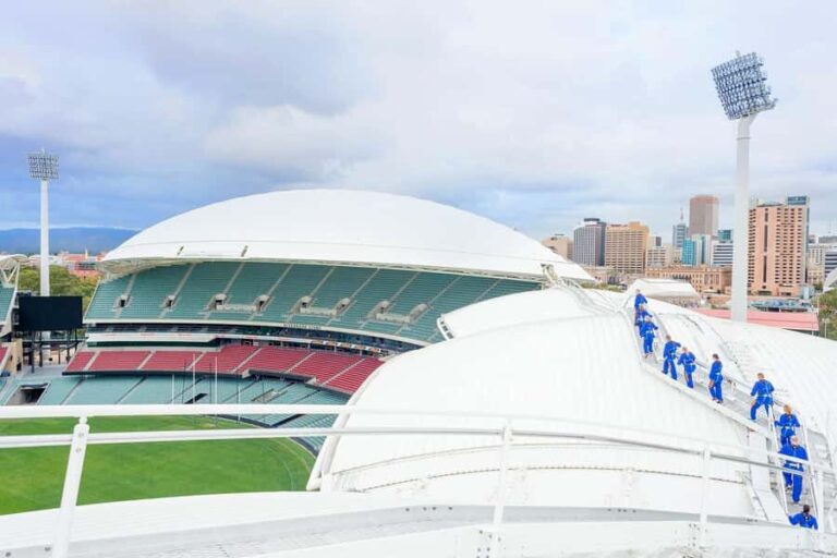 Adelaide: Rooftop Climbing Experience of the Adelaide Oval - The Views and the Atmosphere