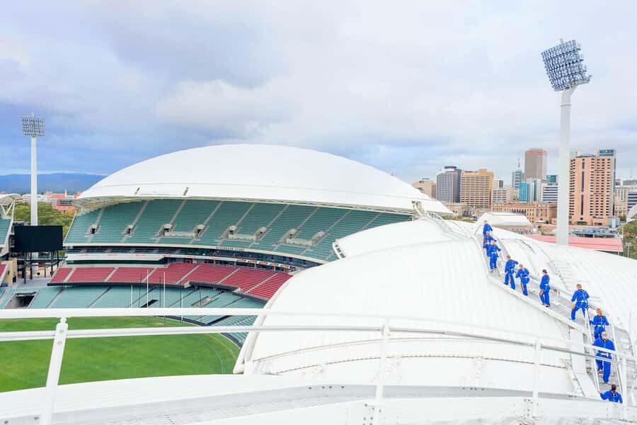 Adelaide: Rooftop Climbing Experience of the Adelaide Oval - The Views and the Atmosphere