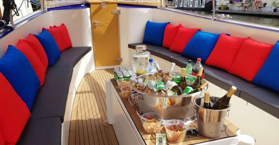 Amsterdam: Covered Canal Booze Cruise with Unlimited Drinks - Pick your dock: Amstel 178 versus Oudezijds Voorburgwal 230