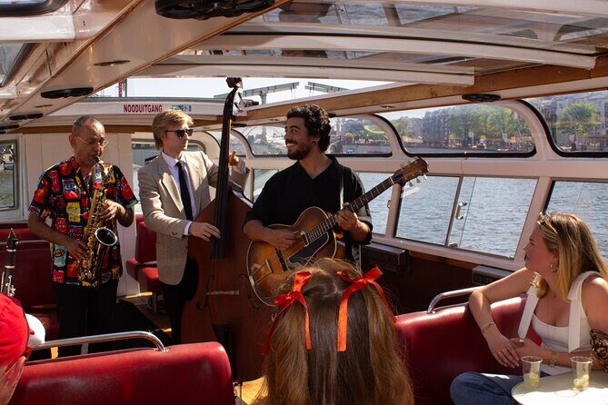 Amsterdam Jazz Canal Cruise with live music - The Guides and Crew Make a Real Difference