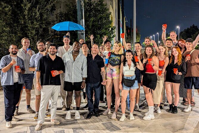 Athens Pub Crawl with 1hr Open Bar & VIP Nightclub Access - Meet at Thiseos: The Start That Gets You Oriented Fast