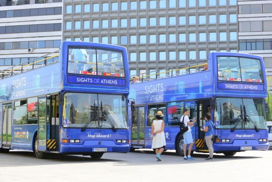 Athens, Piraeus, and Coastline: Blue Hop-On Hop-Off Bus - Getting On: Cruise Terminals and Easy Starts in Piraeus