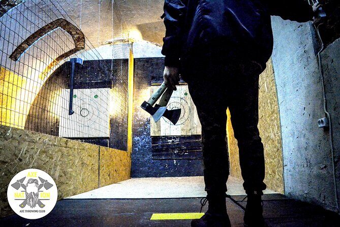 Axe Throwing Krakow in Axe Nation - best club in Poland - The Beer and Refreshment Situation