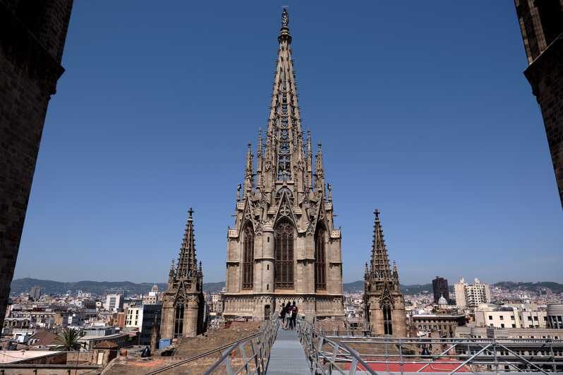 Barcelona: Cathedral of Barcelona Entry Ticket - Ticket Inclusions: Rooftop, VR, Audioguide, and Bonus Church Access