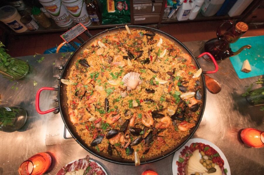 Barcelona: Paella Cooking Experience & Boqueria Market Tour - Finding the Meeting Point by Las Ramblas (Travel Bar Near the Mosaic)