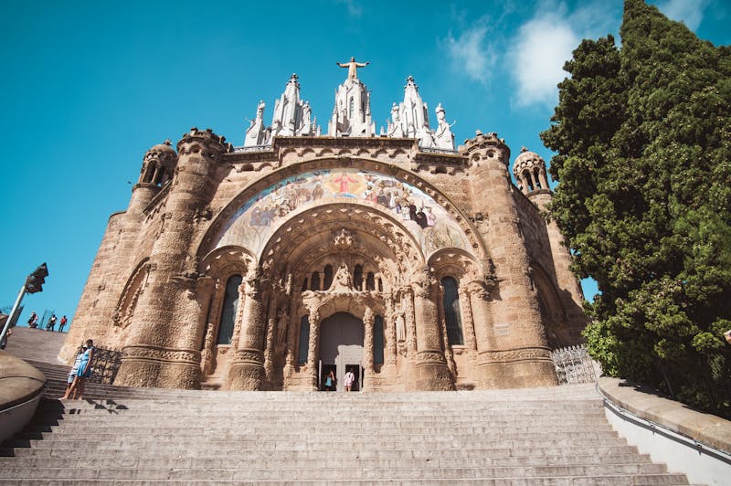 Temple Sagrat Cor Tibidabo Barcelona