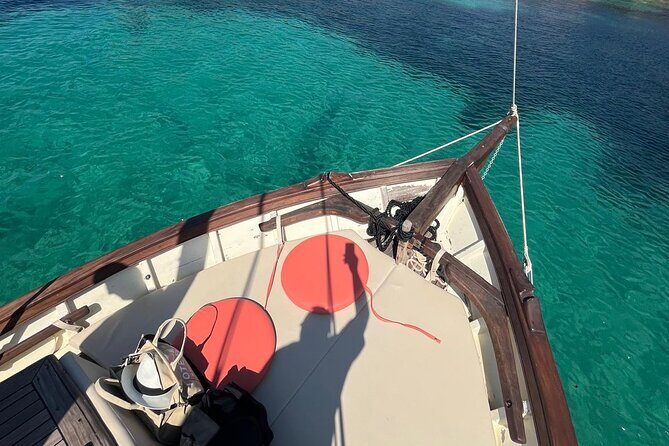 Cagliari boat tour : 5 swim stops, aperitif & Sardinian lunch - Price and value at about $64.73 per person