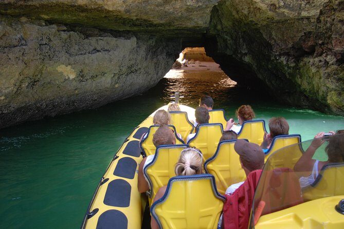 Caves and Dolphin Watching Cruise from Albufeira - The Boat and the Ride